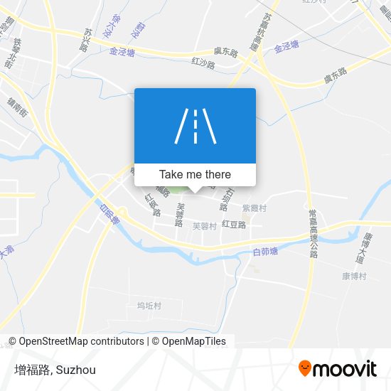 增福路 map