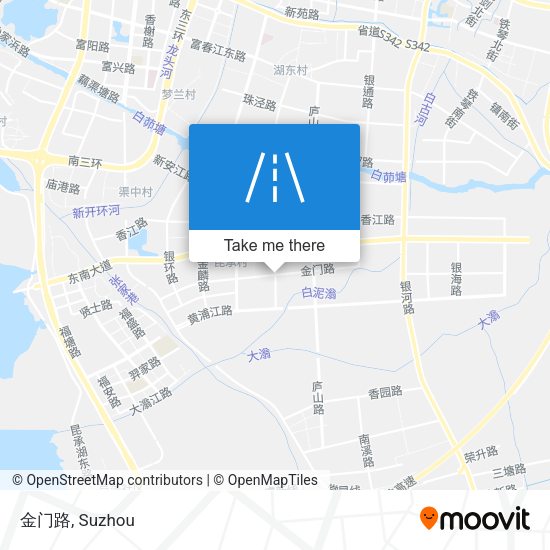 金门路 map