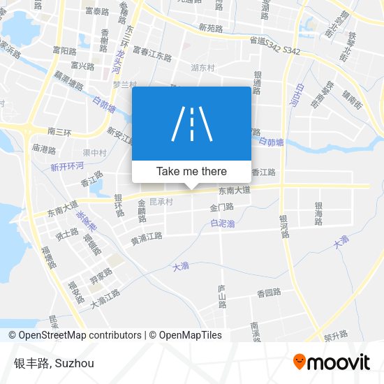银丰路 map