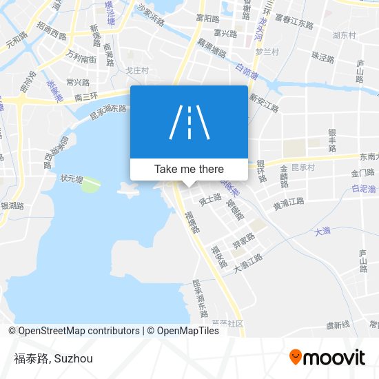 福泰路 map