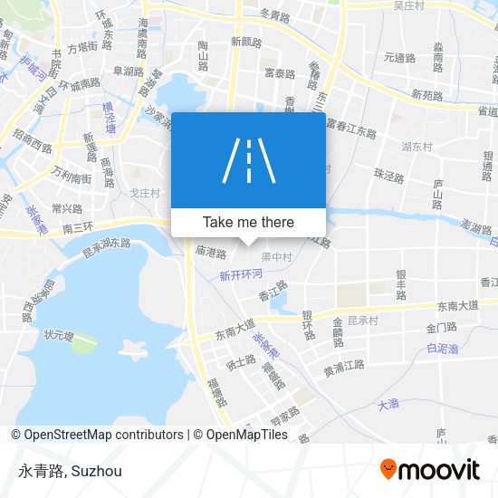 永青路 map