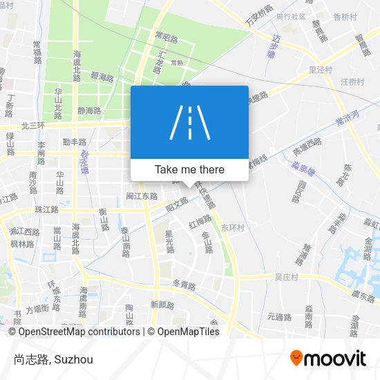 尚志路 map
