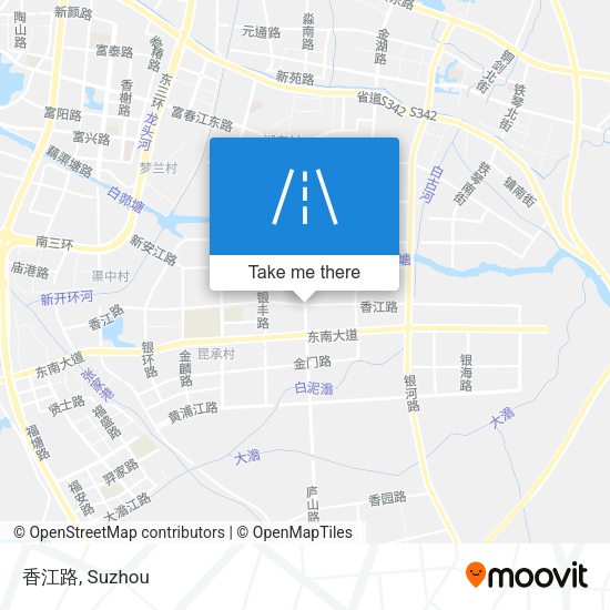 香江路 map