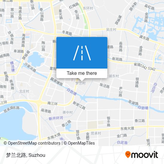梦兰北路 map