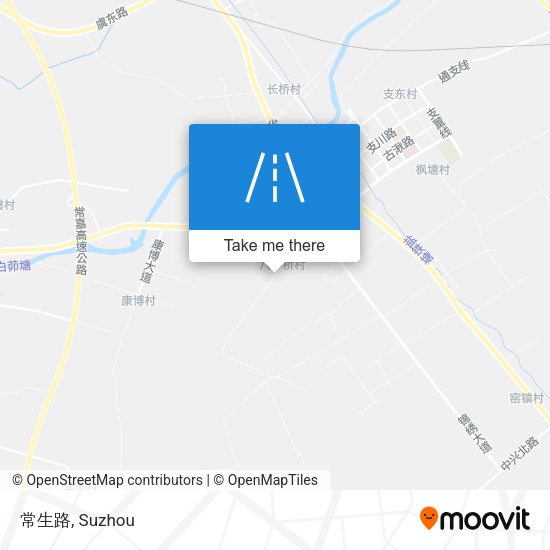 常生路 map