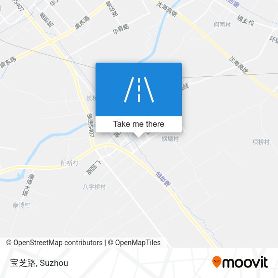 宝芝路 map