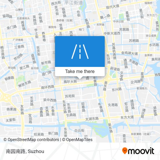 南园南路 map