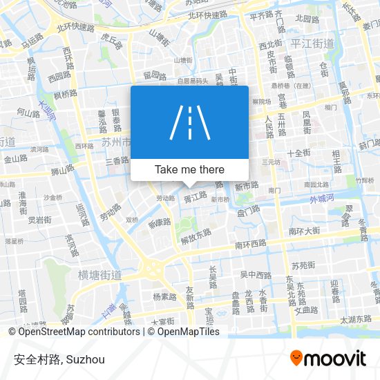 安全村路 map