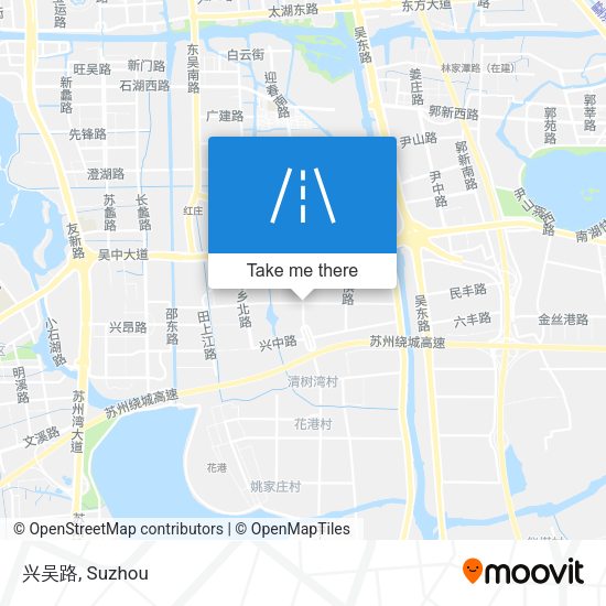 兴吴路 map