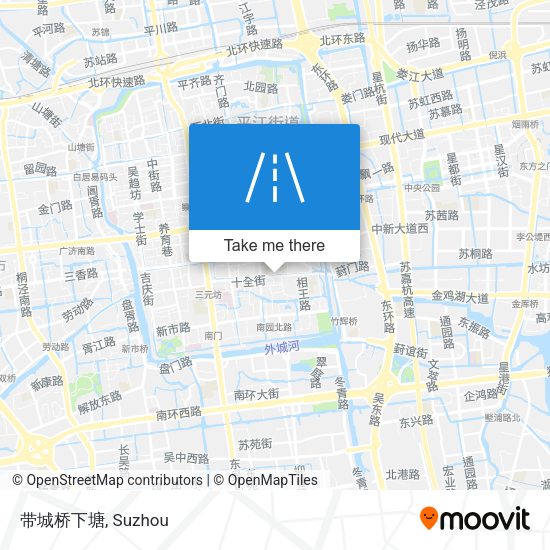 带城桥下塘 map