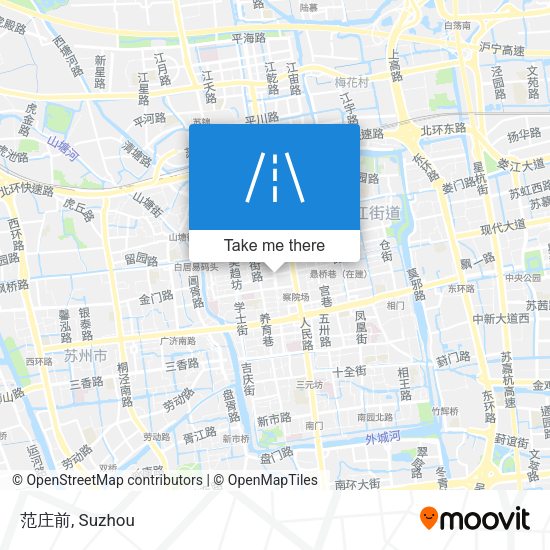 范庄前 map