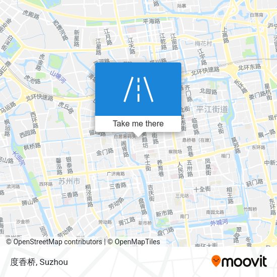 度香桥 map
