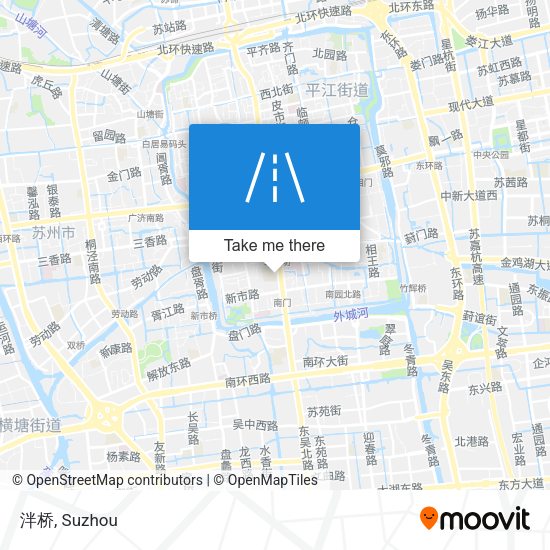 泮桥 map