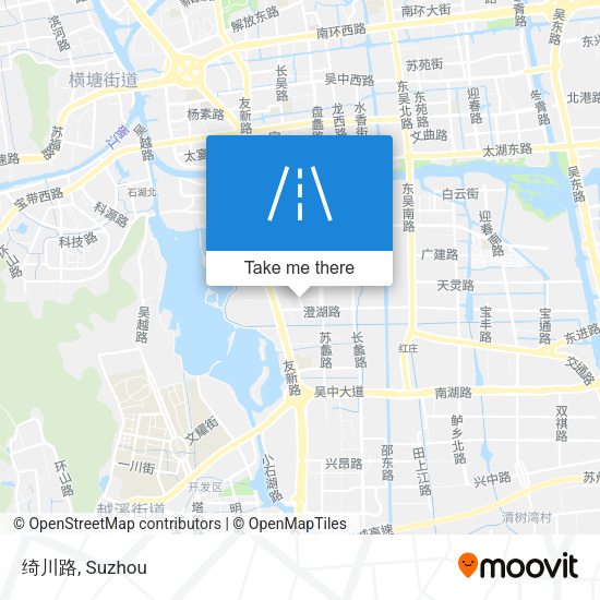 绮川路 map