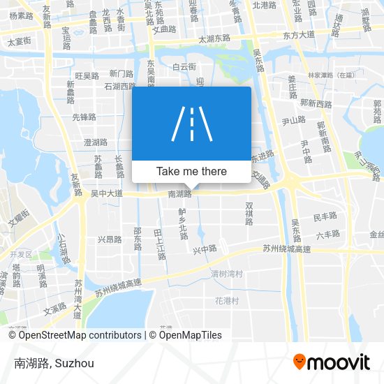 南湖路 map
