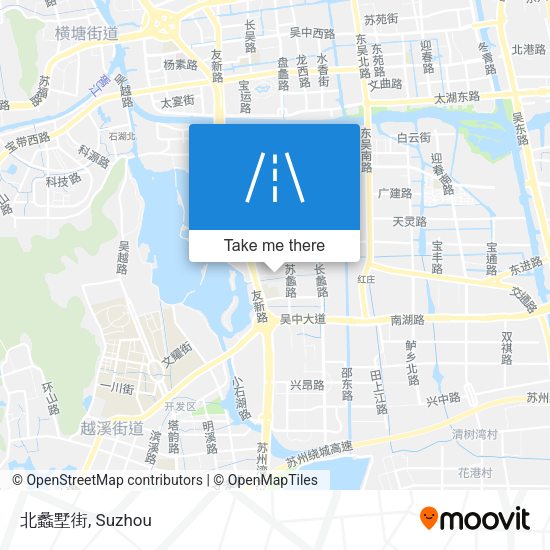 北蠡墅街 map