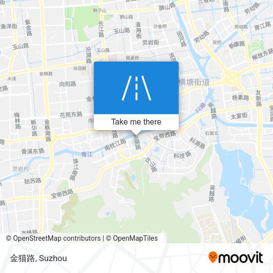 金猫路 map