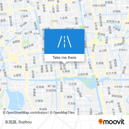 东苑路 map