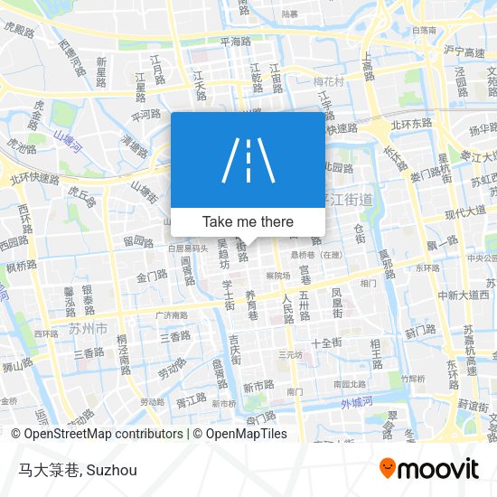 马大箓巷 map