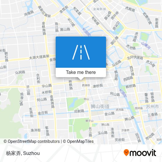 杨家弄 map