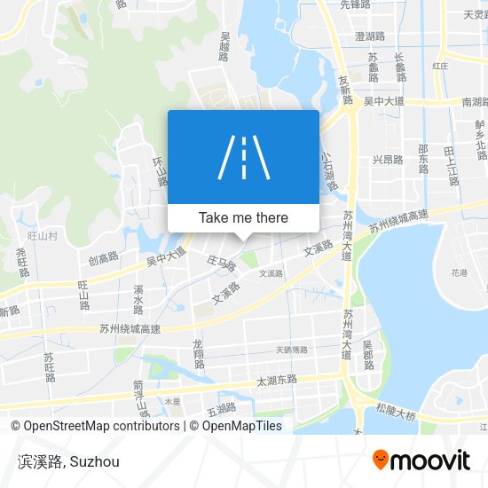 滨溪路 map