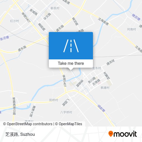 芝溪路 map