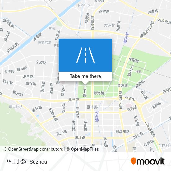 华山北路 map