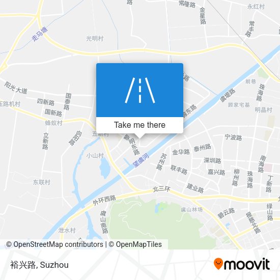 裕兴路 map