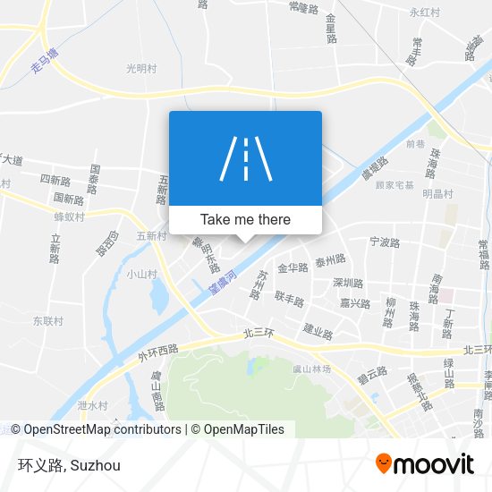 环义路 map