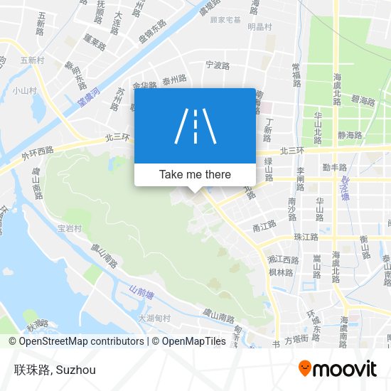 联珠路 map