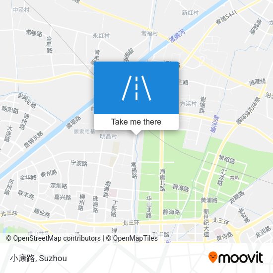小康路 map