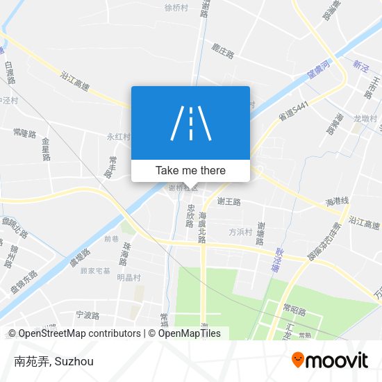 南苑弄 map