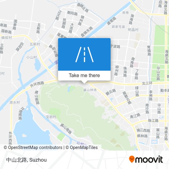 中山北路 map