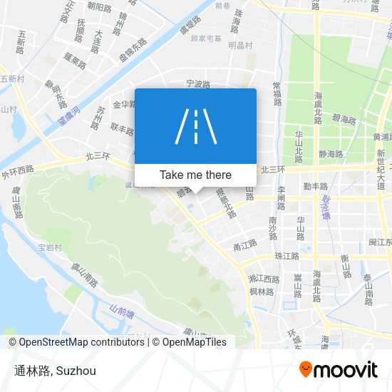 通林路 map