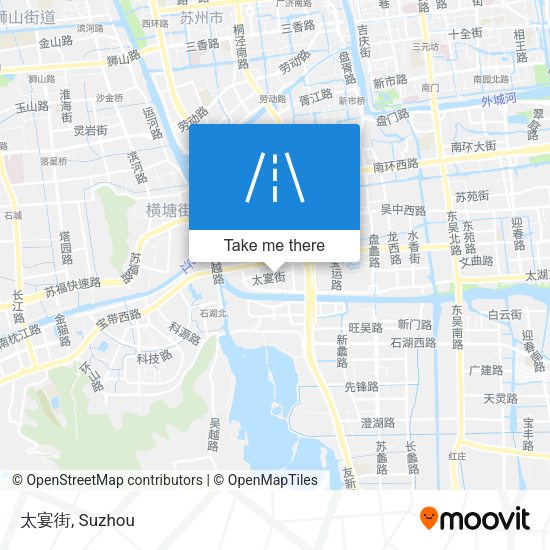 太宴街 map