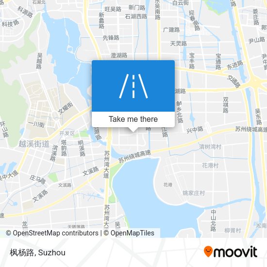 枫杨路 map
