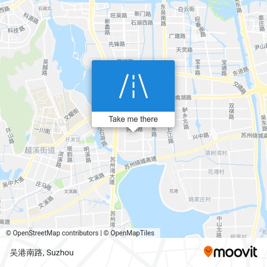 吴港南路 map