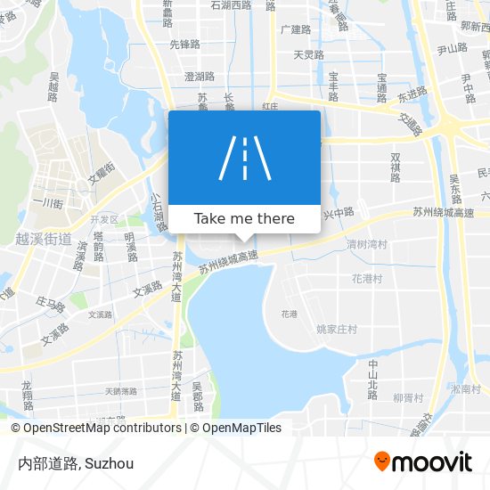 内部道路 map