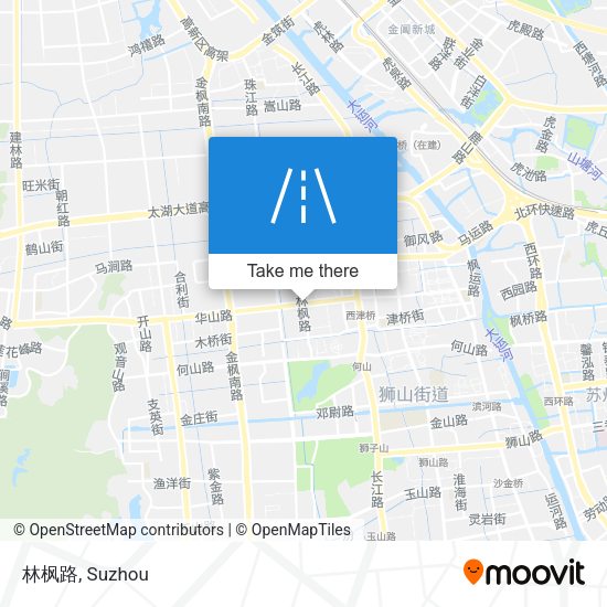 林枫路 map