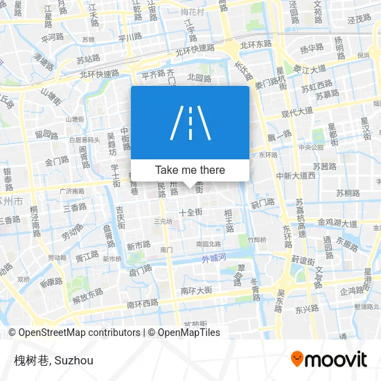 槐树巷 map