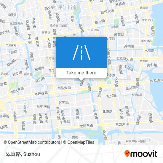 翠庭路 map