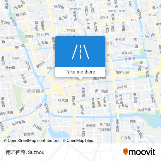 南环西路 map
