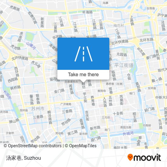汤家巷 map