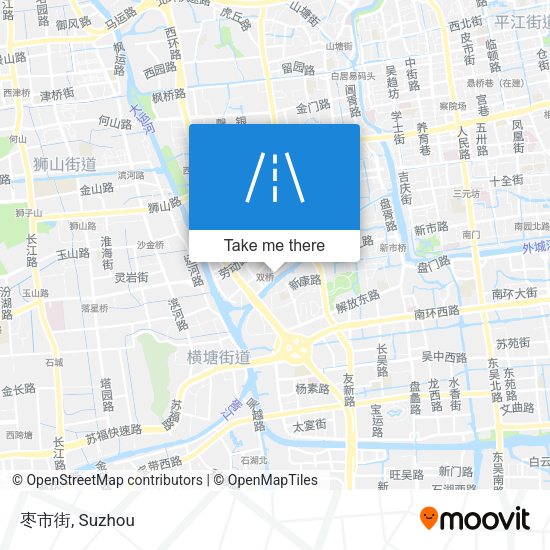 枣市街 map