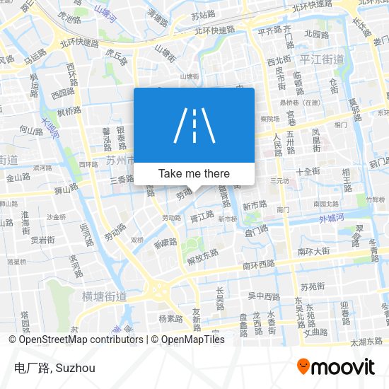 电厂路 map