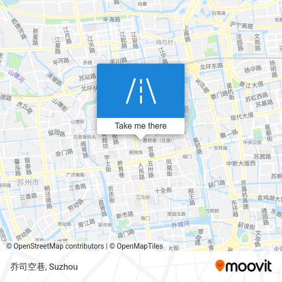 乔司空巷 map