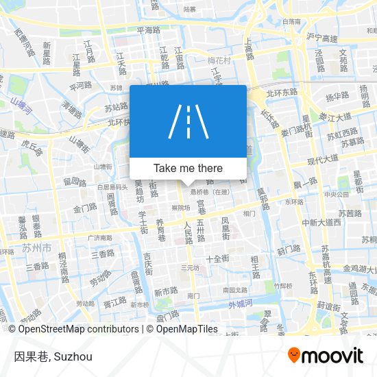 因果巷 map