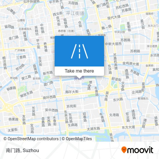 南门路 map