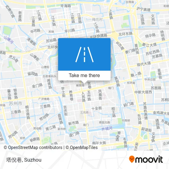 塔倪巷 map