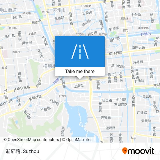 新郭路 map